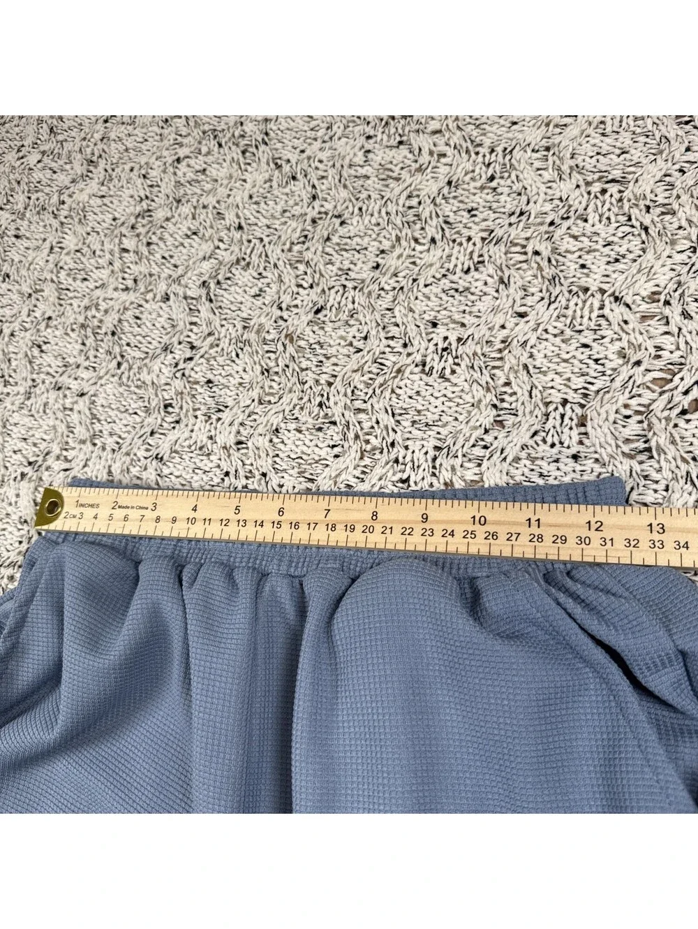 SHEIN Men’s Sweatpants Size S Fleece Joggers Blue Casual Gym Workout Solid Pants